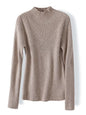 2025 Autumn Winter Turtleneck Sweater Women Fashion Chic Tops Women Knitted Pullovers Long Sleeve Jumper Pull Femme Clothing