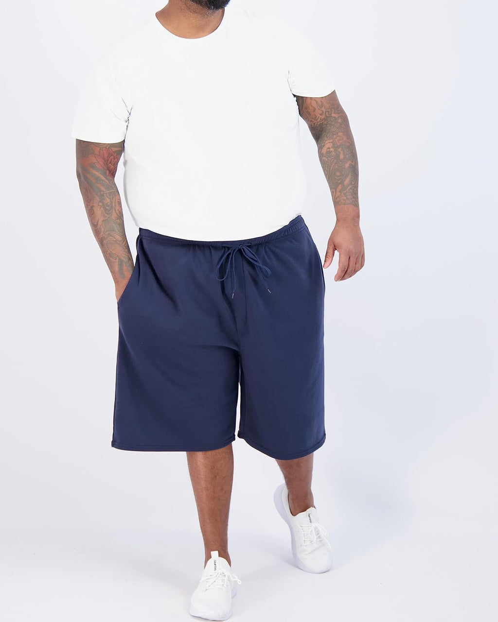 3 Pack: Men'S 9" Fleece Casual Lounge Athletic Shorts-Regular & Big-Tall Sizes