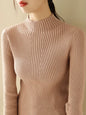 2025 Autumn Winter Turtleneck Sweater Women Fashion Chic Tops Women Knitted Pullovers Long Sleeve Jumper Pull Femme Clothing