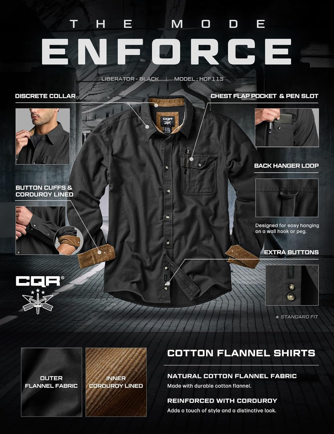 Men'S 100% All Cotton Button down Flannel Shirts, Long Sleeve Brushed Warm Soft Casual Outdoor Plaid Shirt